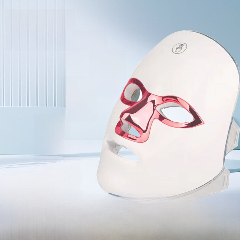 Rechargeable LED Facial Mask Red Blue Light Therapy Device