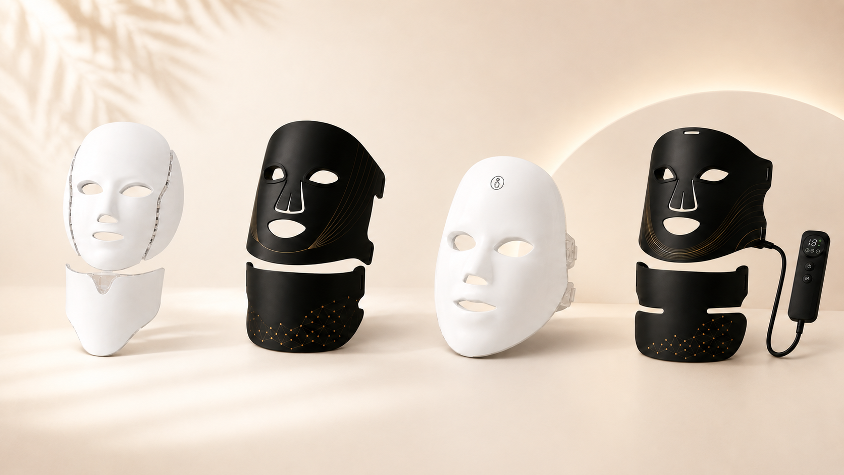 Halo, Halo Flex, Aura and Aura Flex light therapy masks