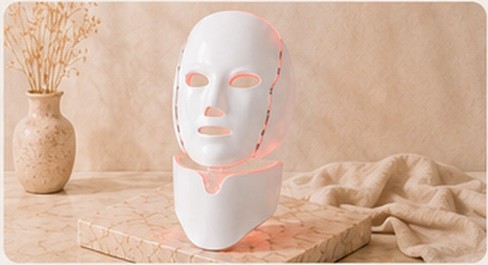 Lumora Aura illuminated in red light mode